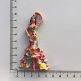 Flamenco Dancer Spain Barcelona Fridge Magnet 3D Resin