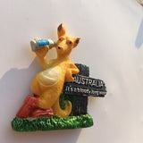 Kangaroo Australia Fridge Magnet 3D Resin