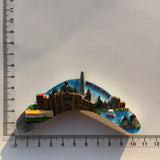 Melbourne Australia Fridge Magnet 3D Resin