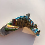 Melbourne Australia Fridge Magnet 3D Resin