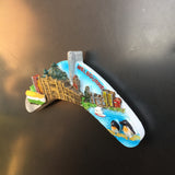 Melbourne Australia Fridge Magnet 3D Resin