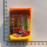 Malaysia Kuala Lumpur Fridge Magnet 3D Resin