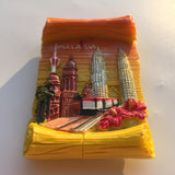 Malaysia Kuala Lumpur Fridge Magnet 3D Resin