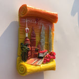 Malaysia Kuala Lumpur Fridge Magnet 3D Resin