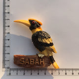 Sabah Malaysia Fridge Magnet 3D Resin