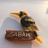 Sabah Malaysia Fridge Magnet 3D Resin