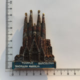 Sagrada Familia Barcelona Spain Fridge Magnet 3D Resin