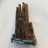 Sagrada Familia Barcelona Spain Fridge Magnet 3D Resin