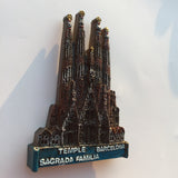 Sagrada Familia Barcelona Spain Fridge Magnet 3D Resin