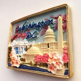 Washington D.C. USA America Fridge Magnet 3D Resin