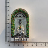 Brussels Belgium Fridge Magnet 3D Resin