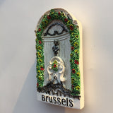 Brussels Belgium Fridge Magnet 3D Resin