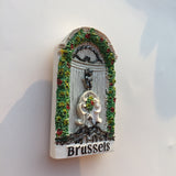 Brussels Belgium Fridge Magnet 3D Resin