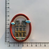 Paris France Fridge Magnet 3D Resin