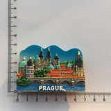 Prague Czech Fridge Magnet 3D Resin