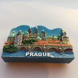 Prague Czech Fridge Magnet 3D Resin