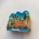 Prague Czech Fridge Magnet 3D Resin