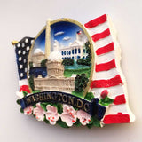 Washington D.C. USA America Fridge Magnet 3D Resin