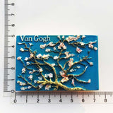 Van Gogh Netherlands Holland Apricot Fridge Magnet 3D Resin