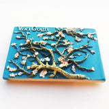 Van Gogh Netherlands Holland Apricot Fridge Magnet 3D Resin