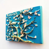 Van Gogh Netherlands Holland Apricot Fridge Magnet 3D Resin