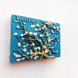 Van Gogh Netherlands Holland Apricot Fridge Magnet 3D Resin