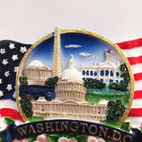 Washington D.C. USA America Fridge Magnet 3D Resin