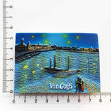 Van Gogh Rhone Netherlands Holland Fridge Magnet 3D Resin