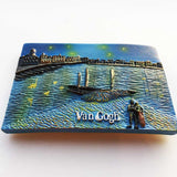 Van Gogh Rhone Netherlands Holland Fridge Magnet 3D Resin