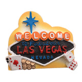 Las Vegas USA America Fridge Magnet 3D Resin