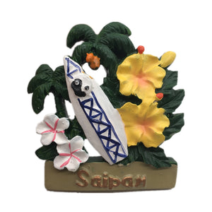 Saipan USA America Fridge Magnet 3D Resin