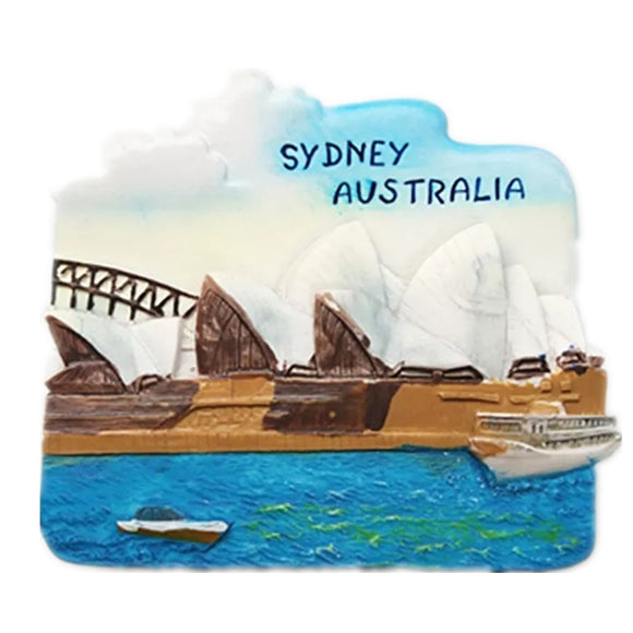 Sydney Australia Fridge Magnet 3D Resin