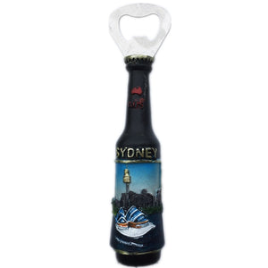 Sydney Australia Fridge Magnet Bottle Opener 3D Resin