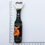 Kangaroo Australia Fridge Magnet Bottle Opener 3D Resin