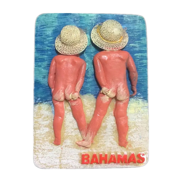 Bahamas Fridge Magnet 3D Resin