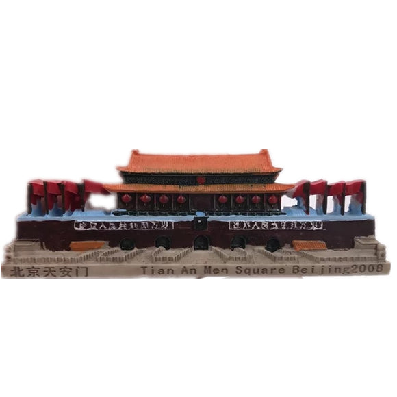 Tiananmen Square Beijing China Fridge Magnet 3D Resin