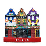 Brussels Belgium Fridge Magnet 3D Resin