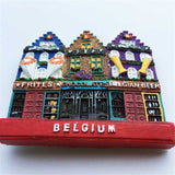 Brussels Belgium Fridge Magnet 3D Resin