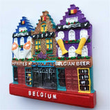 Brussels Belgium Fridge Magnet 3D Resin