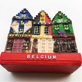 Gent Belgium Fridge Magnet 3D Resin