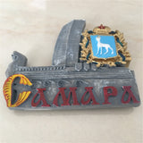 Crimea Russia Fridge Magnet 3D Resin