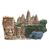 Angkor Wat Cambodia Fridge Magnet 3D Resin