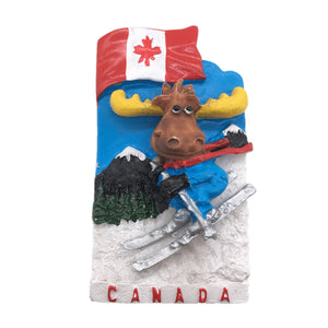 Canada Fridge Magnet 3D Resin