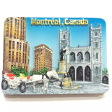 Montreal Canada Fridge Magnet 3D Resin