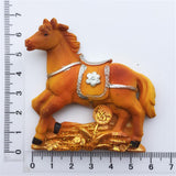 Horse China Fridge Magnet 3D Resin