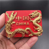 Dragon China Fridge Magnet 3D Resin