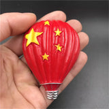 Flag Balloon China Fridge Magnet 3D Resin