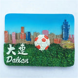 Dalian China Fridge Magnet 3D Resin