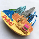 Dubai UAE Fridge Magnet 3D Resin