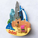 Dubai UAE Fridge Magnet 3D Resin